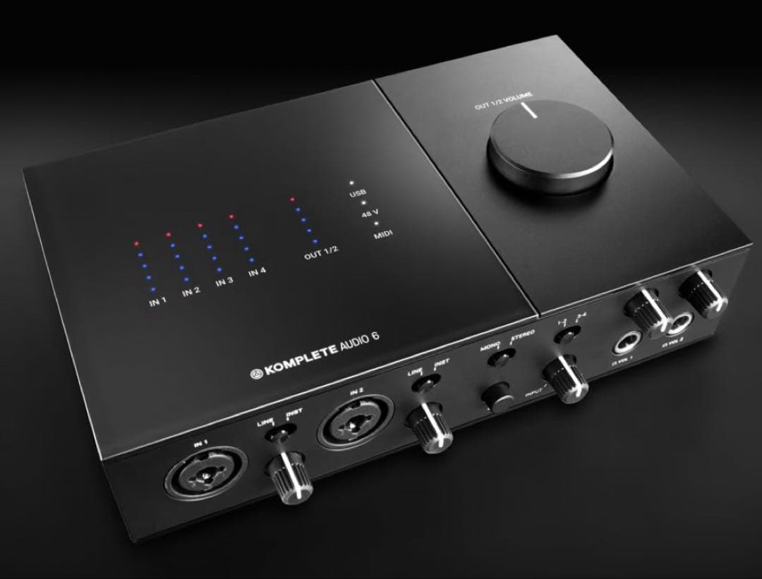 KOMPLETE AUDIO 6 MK2 オーディオインターフェイス