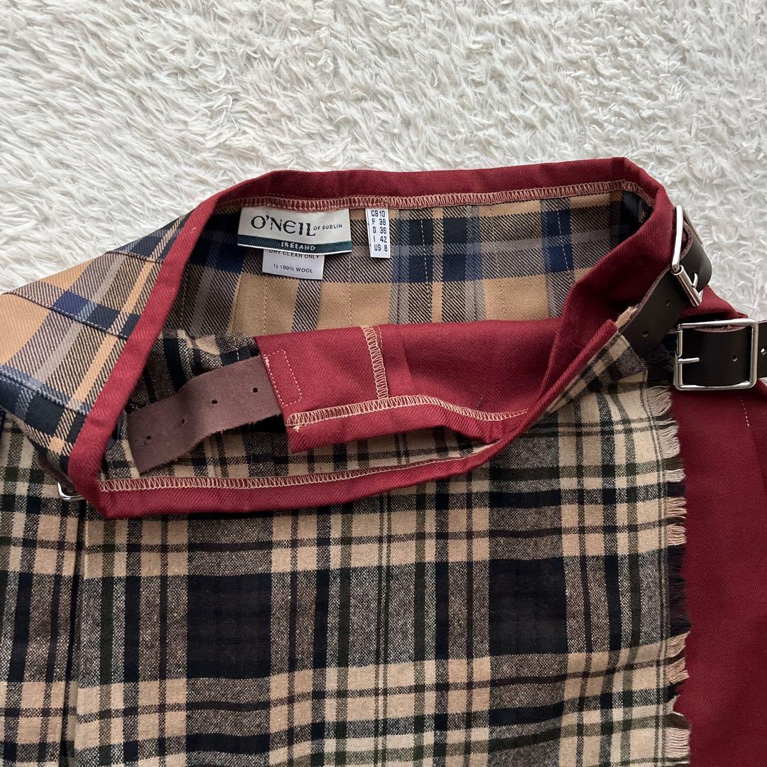 【オニールオブダブリン】キルトスカート　サイドベルト　キルトピン　GB10