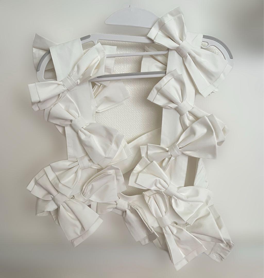 Carmelo　Ribbon harness / リボンハーネス 白