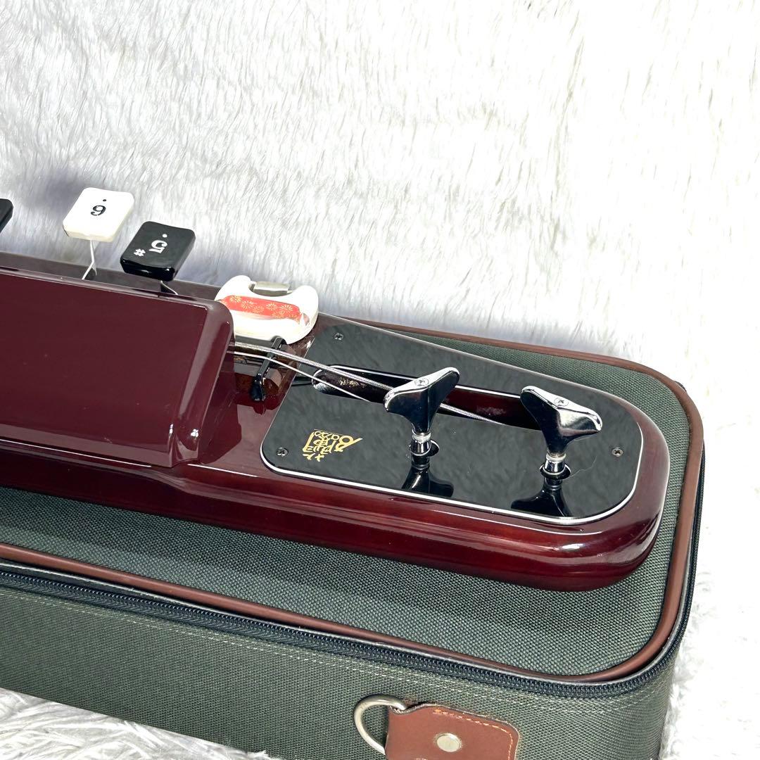 【レア・良好】SUZUKI 蘭 BASSバス 電気大正琴