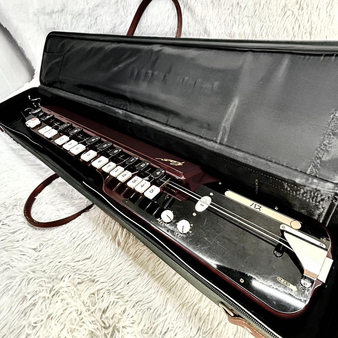 【レア・良好】SUZUKI 蘭 BASSバス 電気大正琴