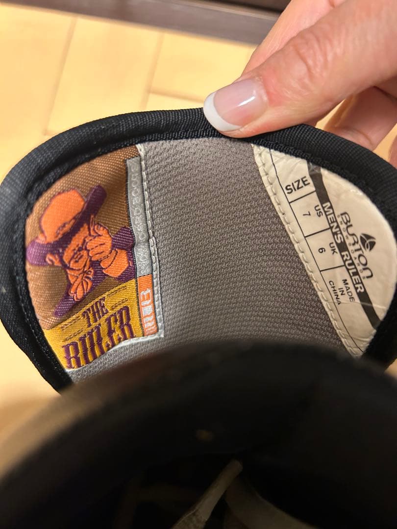 BURTON スノーボードブーツ MEN'S RULER 25cm