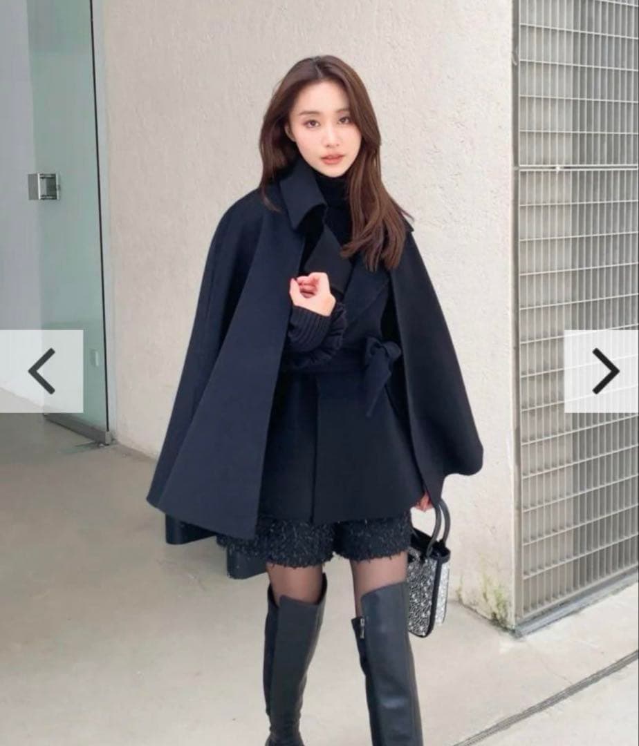 birthdaybash ALETTA 3WAY CAPE COAT ポンチョ