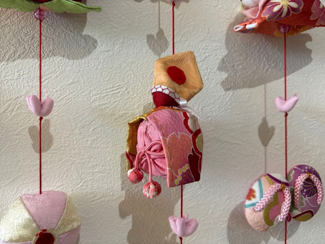 可愛いつるし雛No.169 壁掛けタイプ・ひな祭り・桃の節句・さげもん