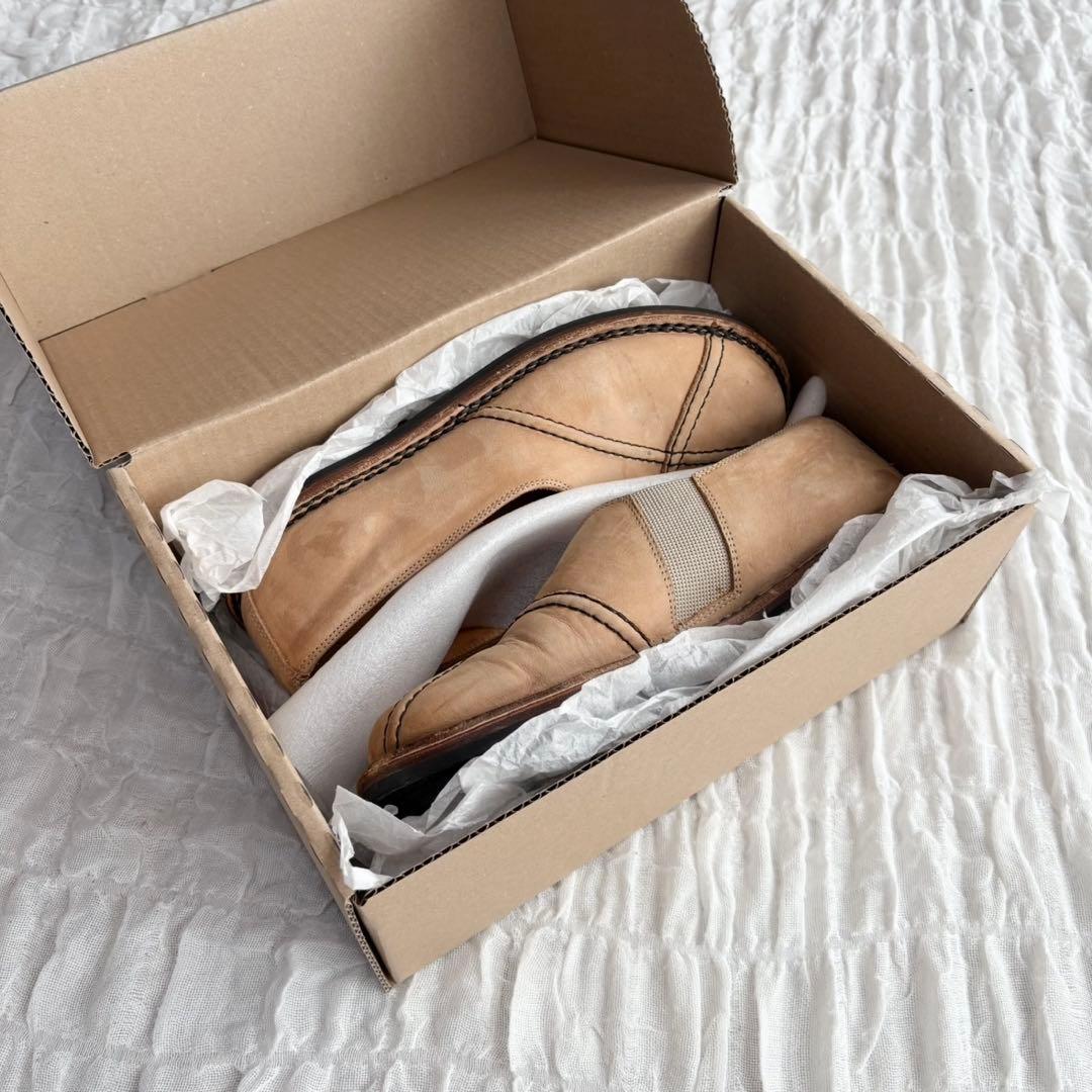 【美品】 トリッペン 近年モデル レザーシューズ サイドゴア スリッポン