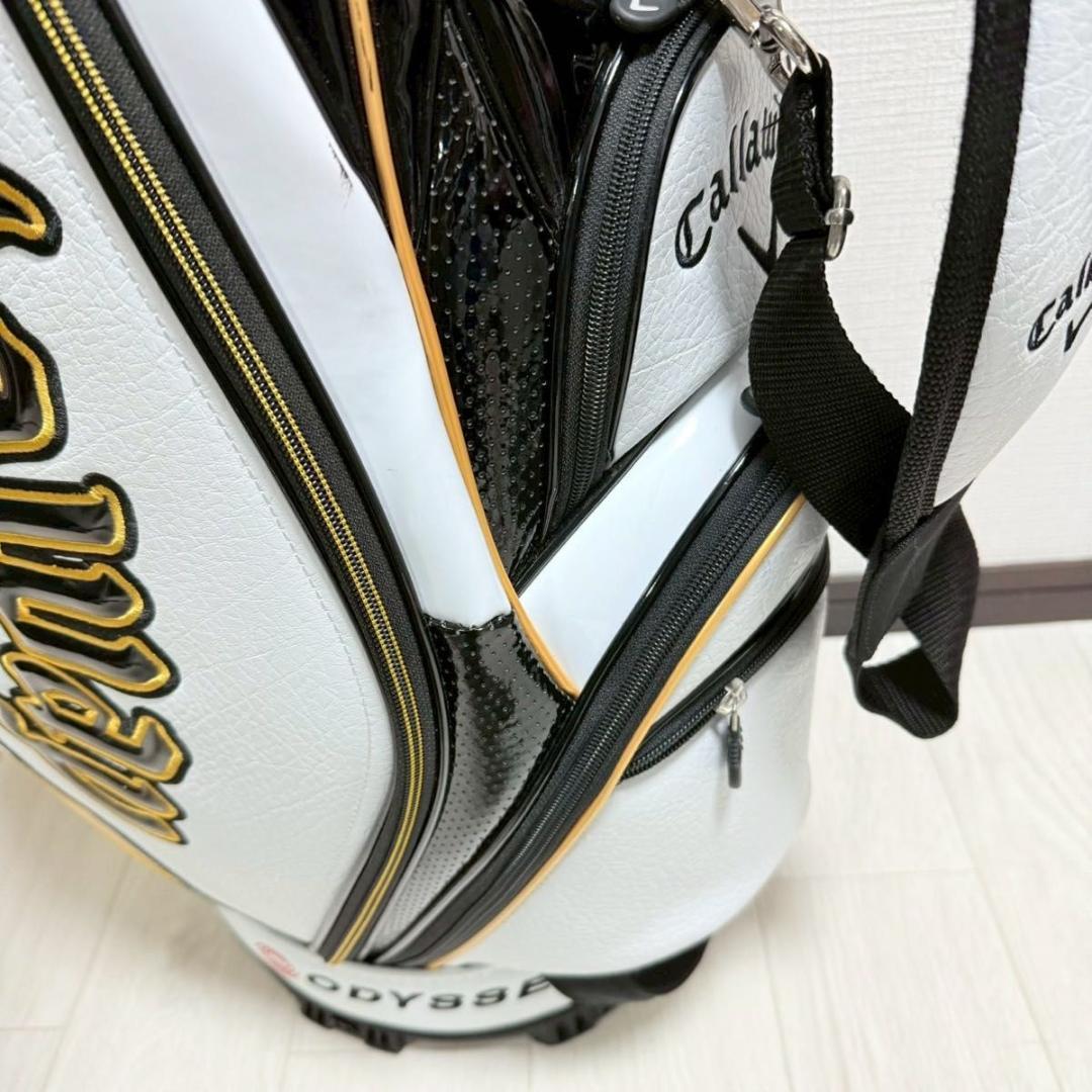 美品 Callaway キャロウェイ キャディバッグ ローグst ツアースタンド