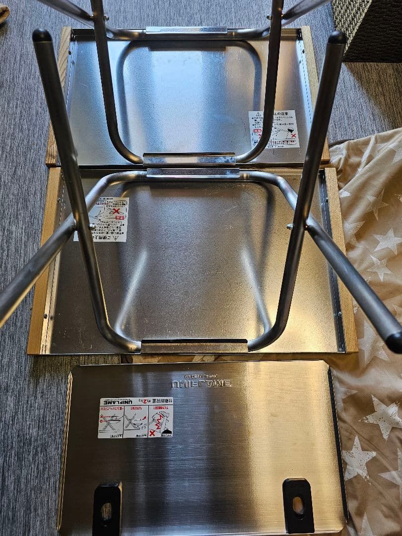 UNIFLAME ユニフレーム 焚き火テーブル　 テーブル　2セット袋付き