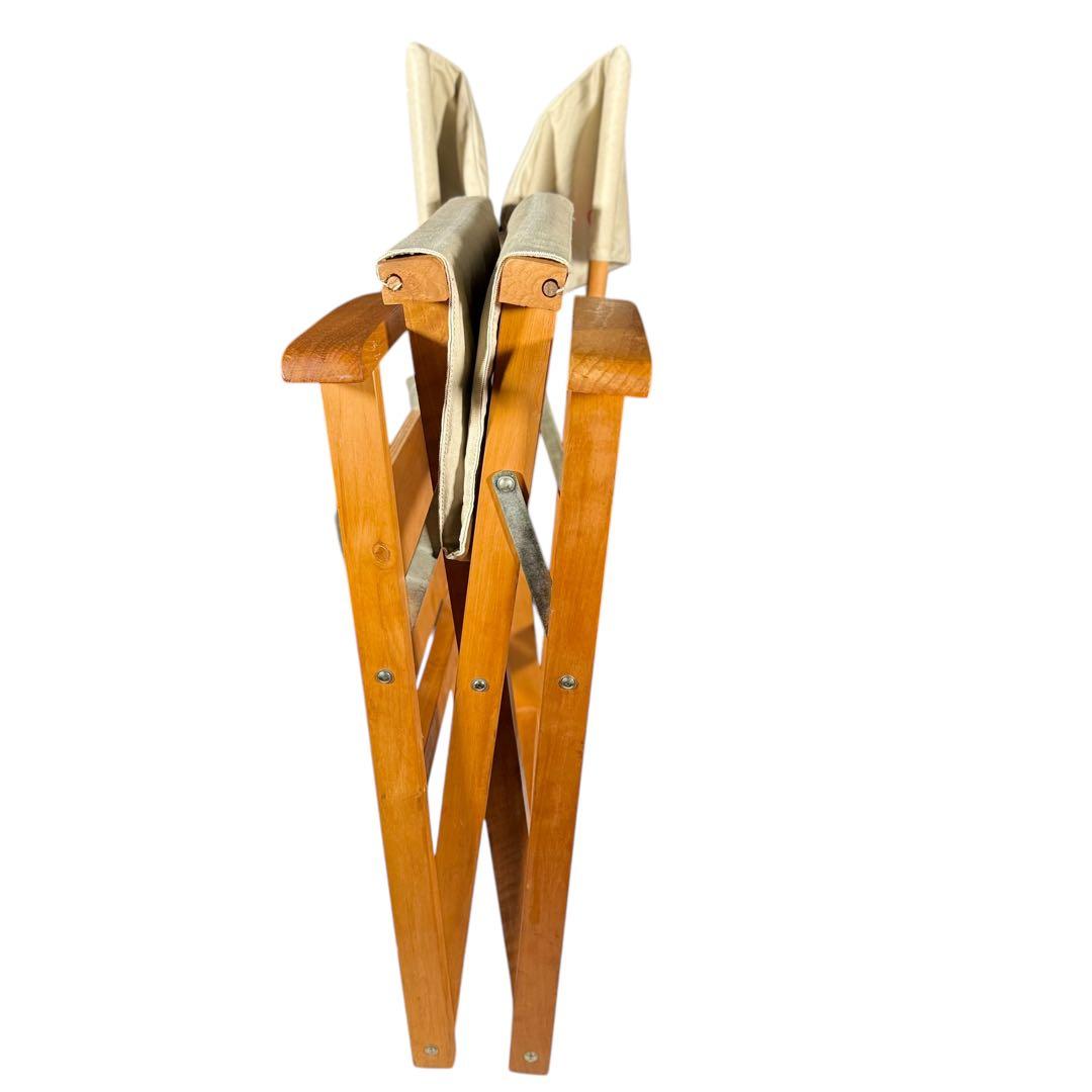 HR631 【廃盤希少品】コールマン　ガーデンウッドフォールチェア　テーブル付