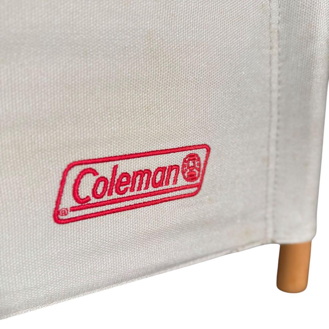 HR631 【廃盤希少品】コールマン　ガーデンウッドフォールチェア　テーブル付