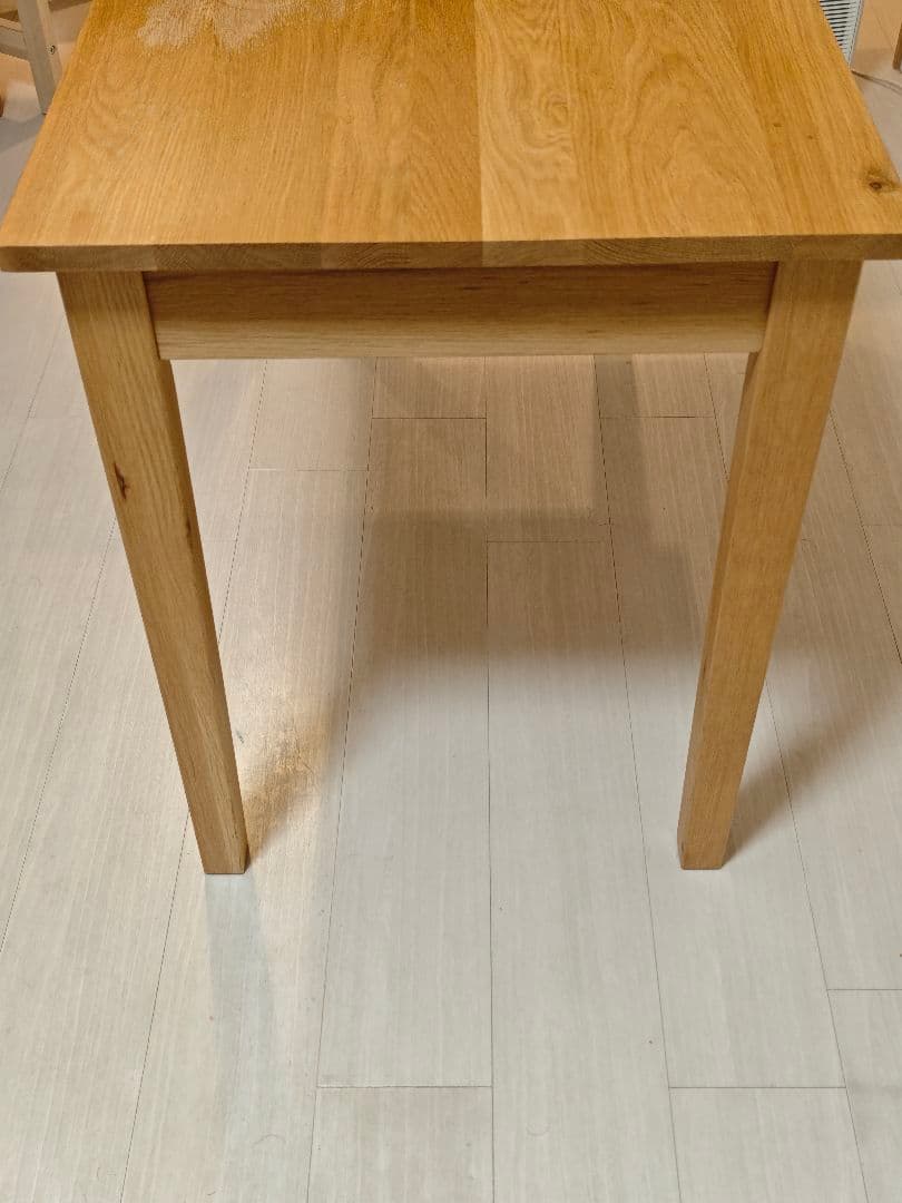 ナチュラルウッドオークテーブル