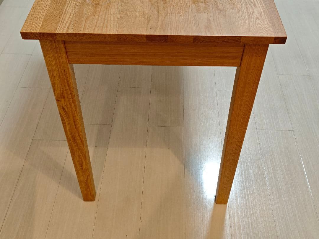 ナチュラルウッドオークテーブル