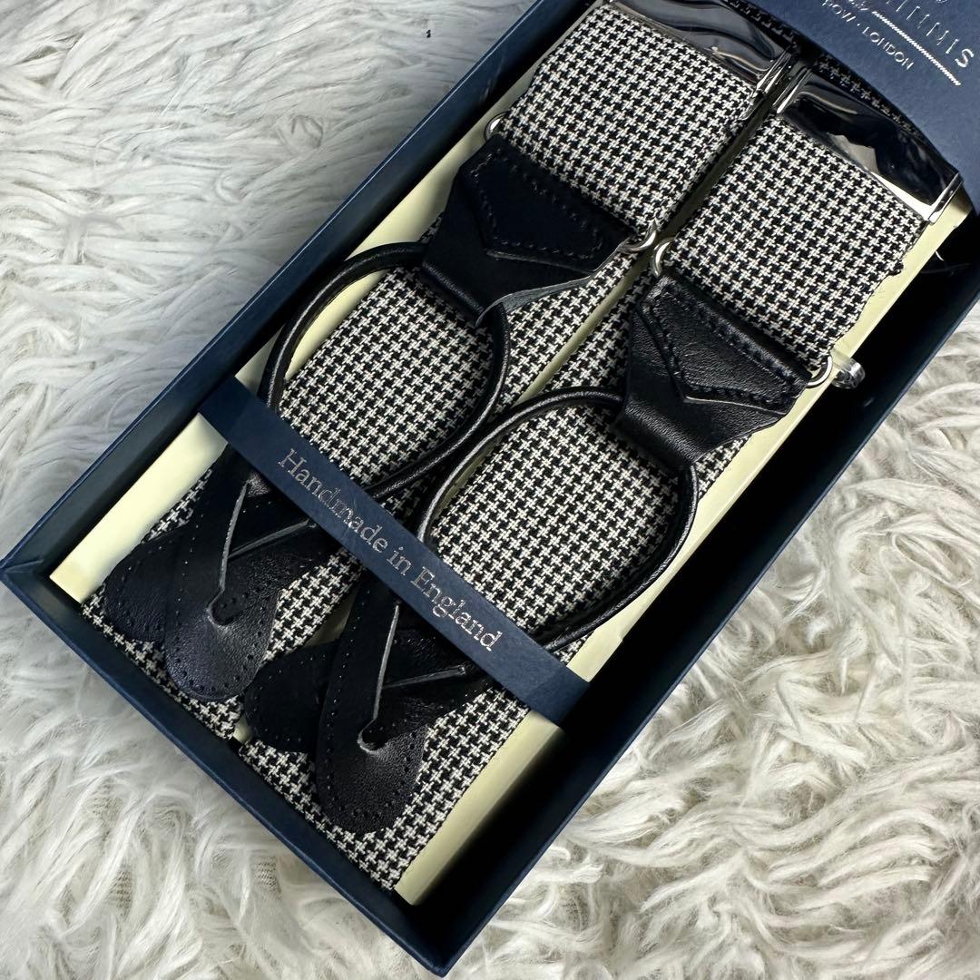 英国製アルバートサーストン クラシック6ボタン留ブレイスFresco510267