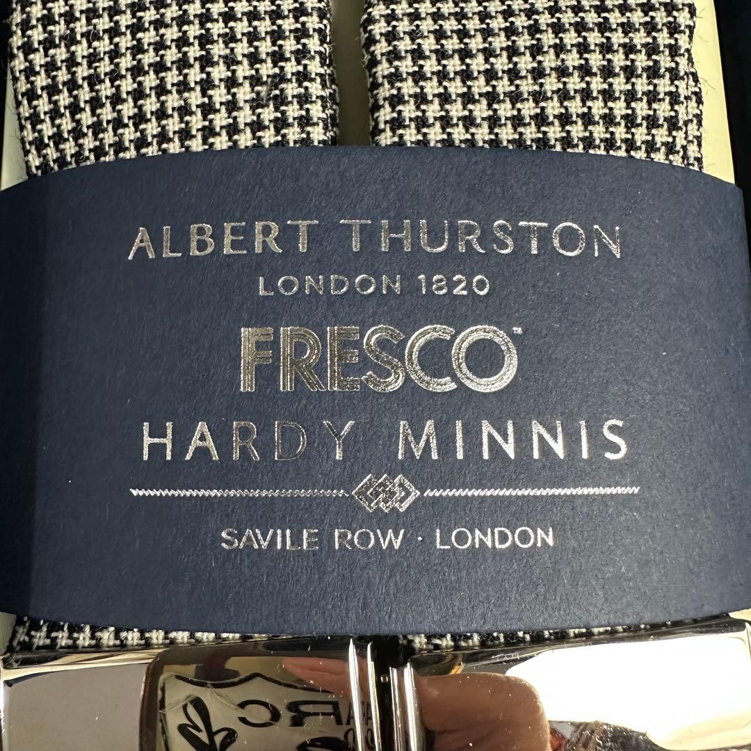 英国製アルバートサーストン クラシック6ボタン留ブレイスFresco510267