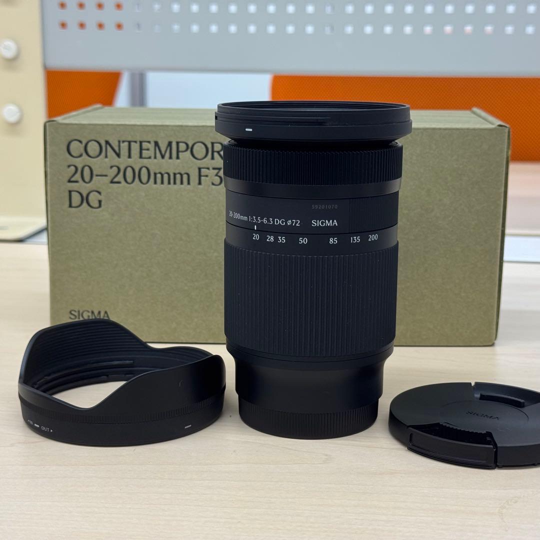 SIGMA 20-200mmF3.5-6.3 DG Eマウント