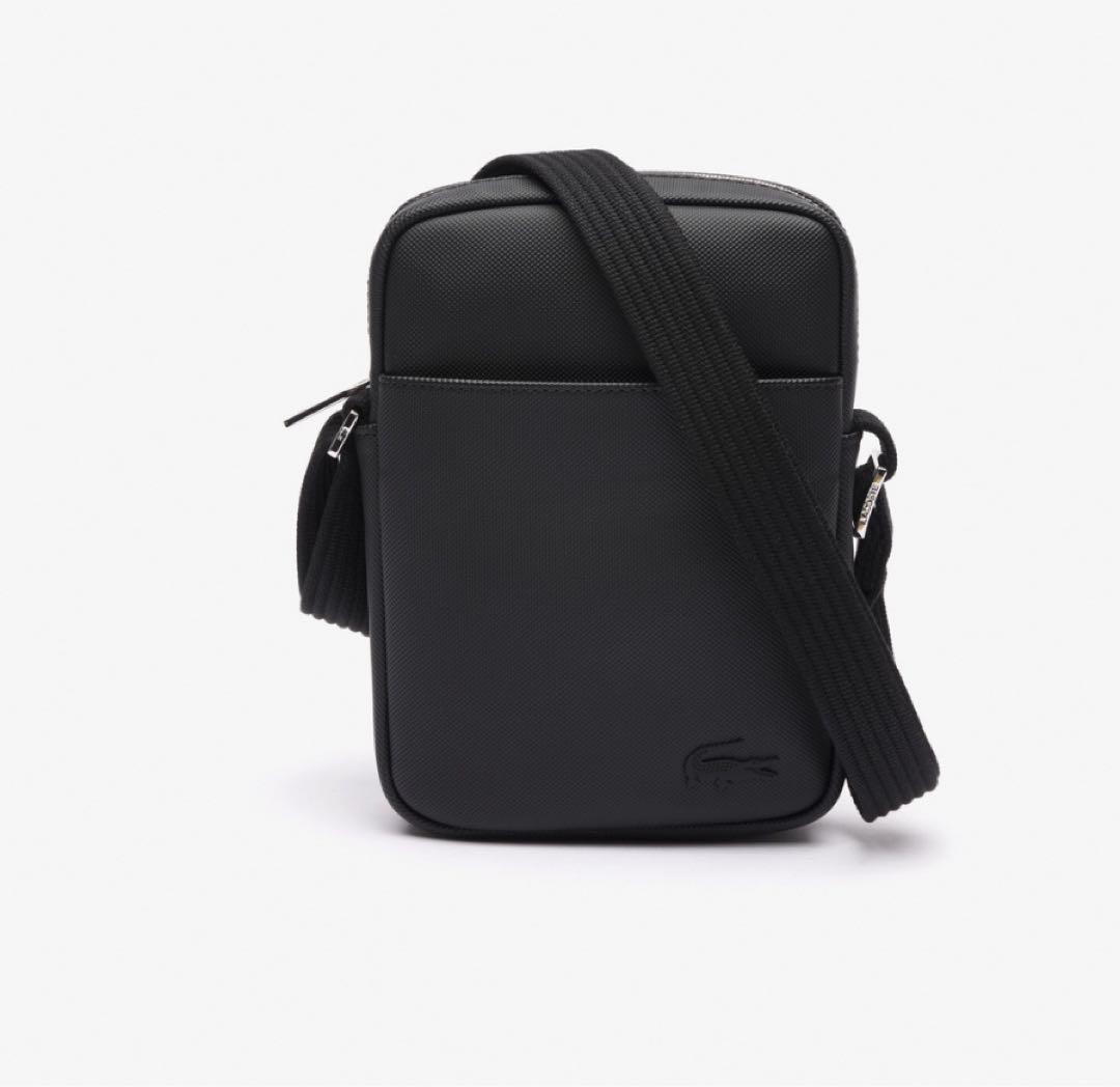 現行モデル✨ラコステ　メンズクラシック バーティカルカメラバッグ　LACOSTE