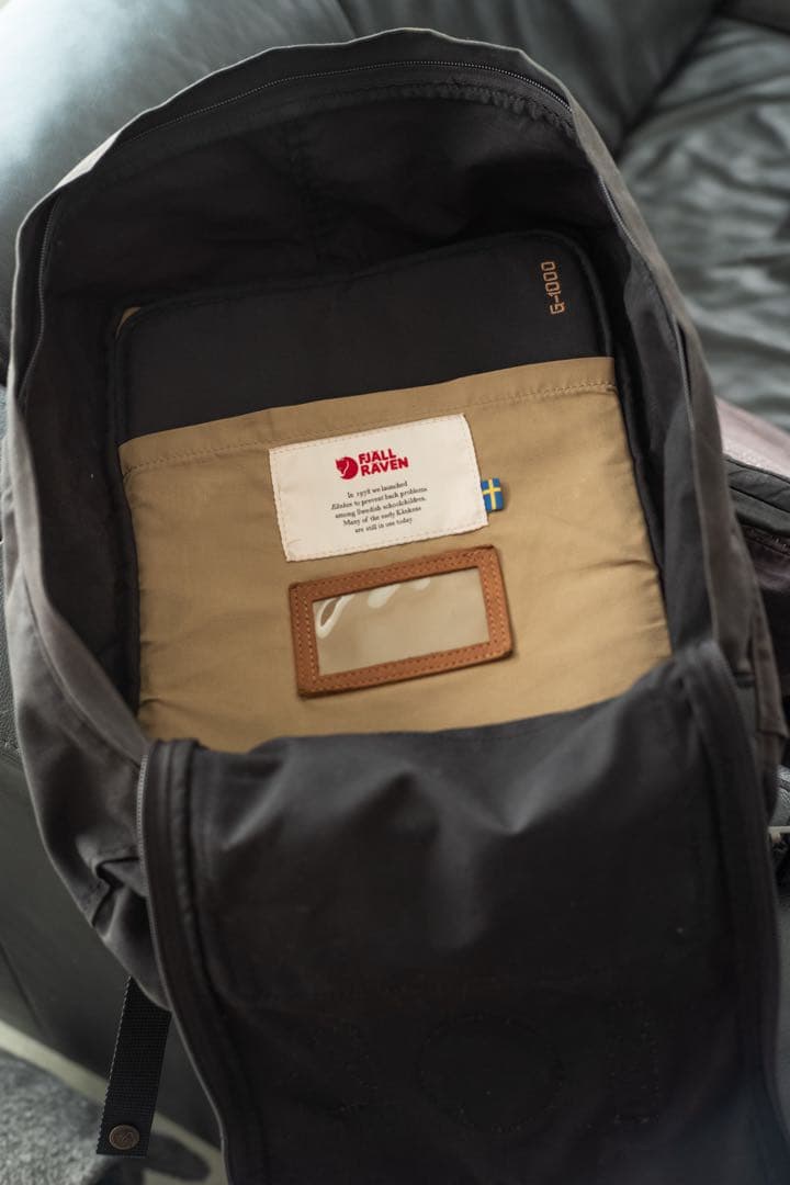 Fjallraven kanken ブラックリュック・バックパック