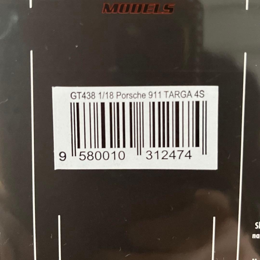 【専用】1/18 GT SPIRIT ポルシェ 911（992）タルガ 4S