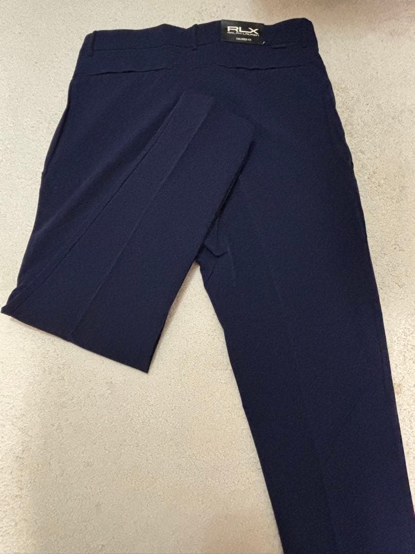 【週末限定セール】RLX ネイビー ゴルフパンツ 32/30