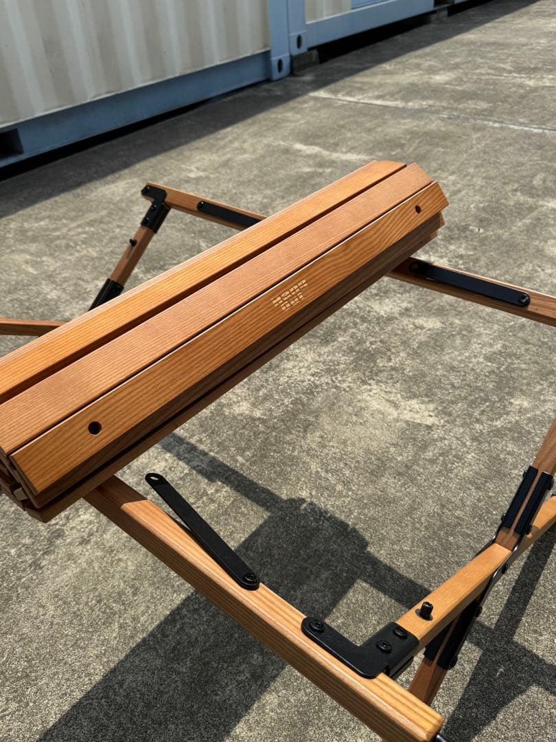 Hang Out キャンプ ウッド ロールテーブル ル アペロウッドテーブル