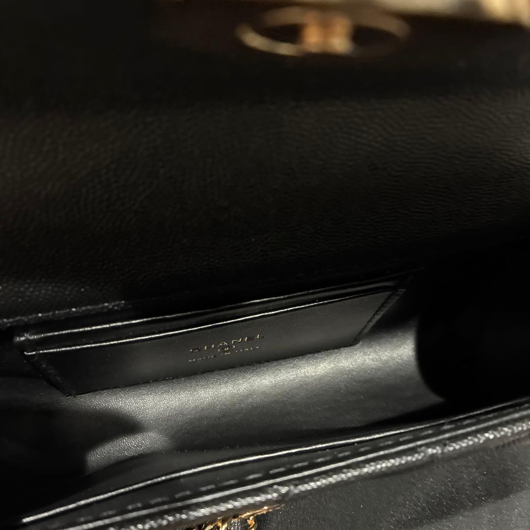 CHANEL シャネル　make up ノベルティ　チェーンショルダーバッグ　黒