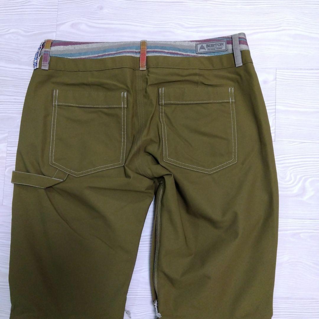 BURTON バートン　パンツ　カーキ　S　スノボ　スキー　新品