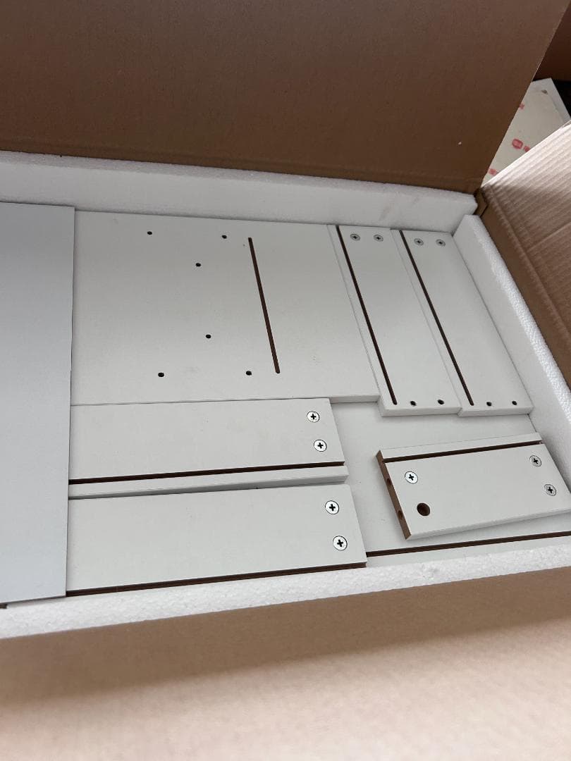 ホワイトドレッサー・鏡台 訳あり品 写真をご確認 1021-②