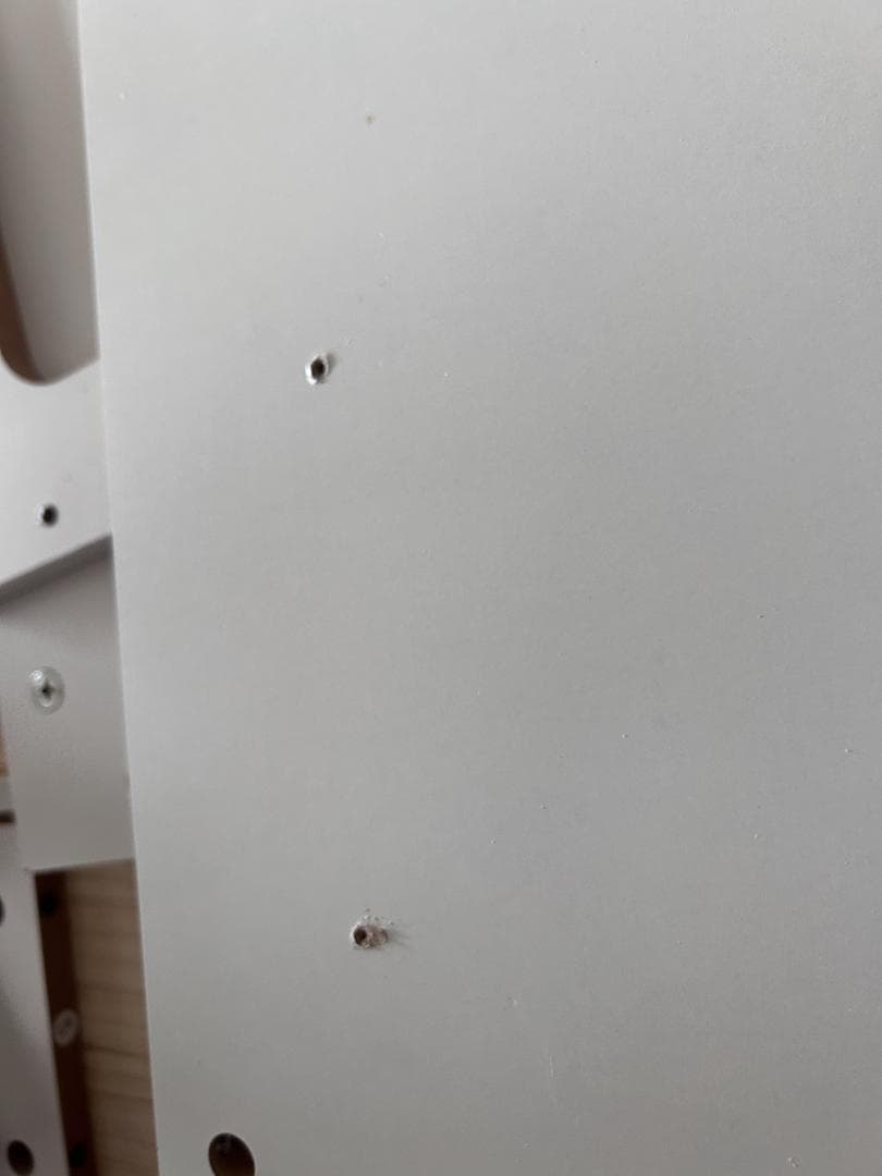 ホワイトドレッサー・鏡台 訳あり品 写真をご確認 1021-②