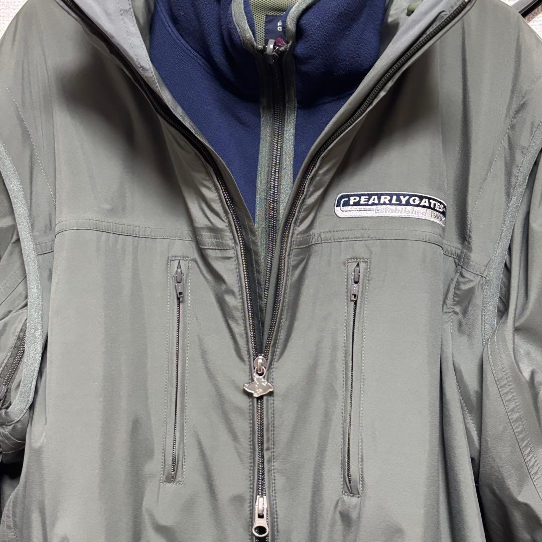 PEARLY GATES 希少 DiAPLEX 多機能レイヤード 古着 パーリーゲイツ