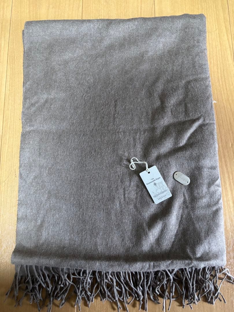 AVLDE大判ストール グレージュ 干場ラルディーニタリアトーレ