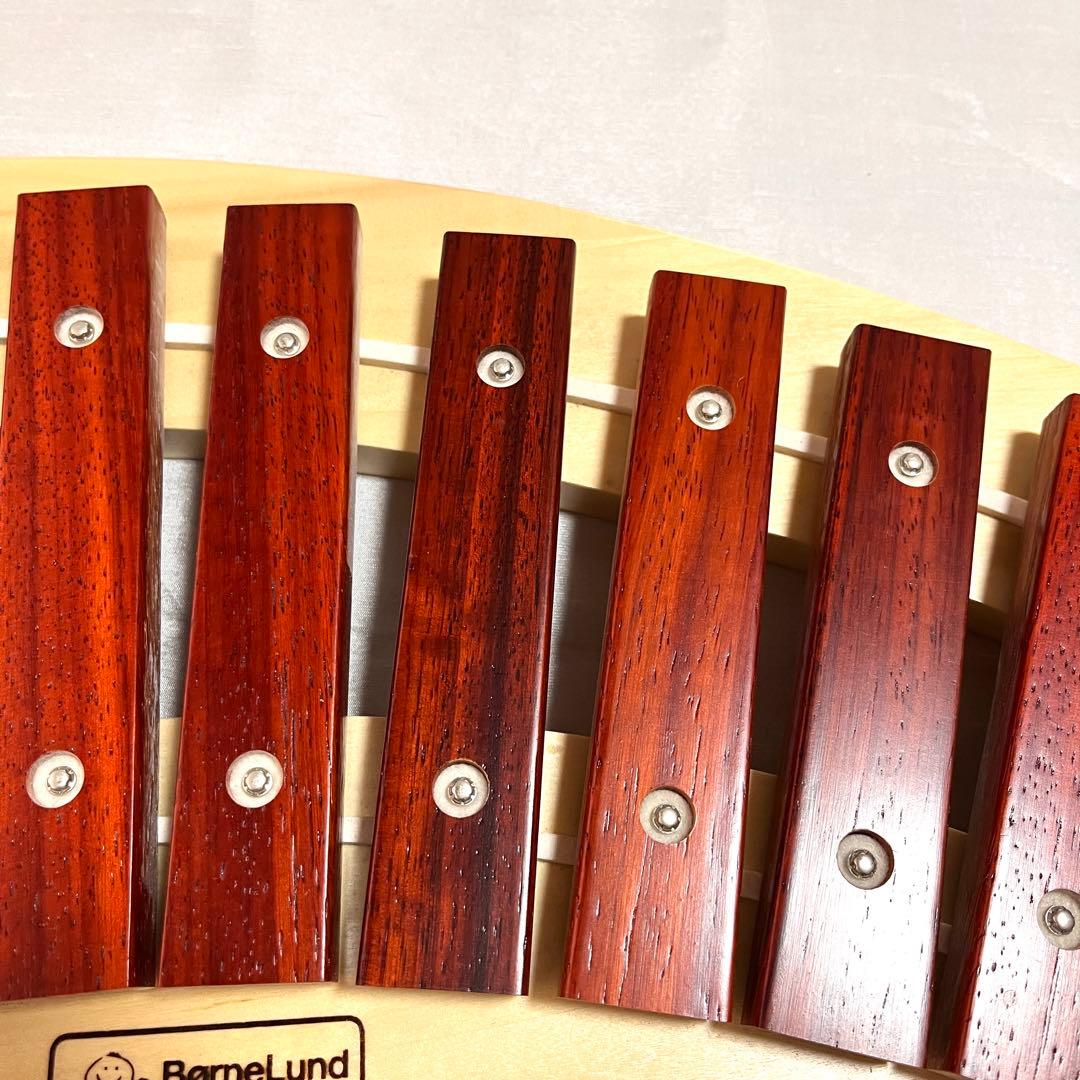 【超美品】 ボーネルンド 木琴 パレットシロフォン 木のおもちゃ 楽器 知育玩具