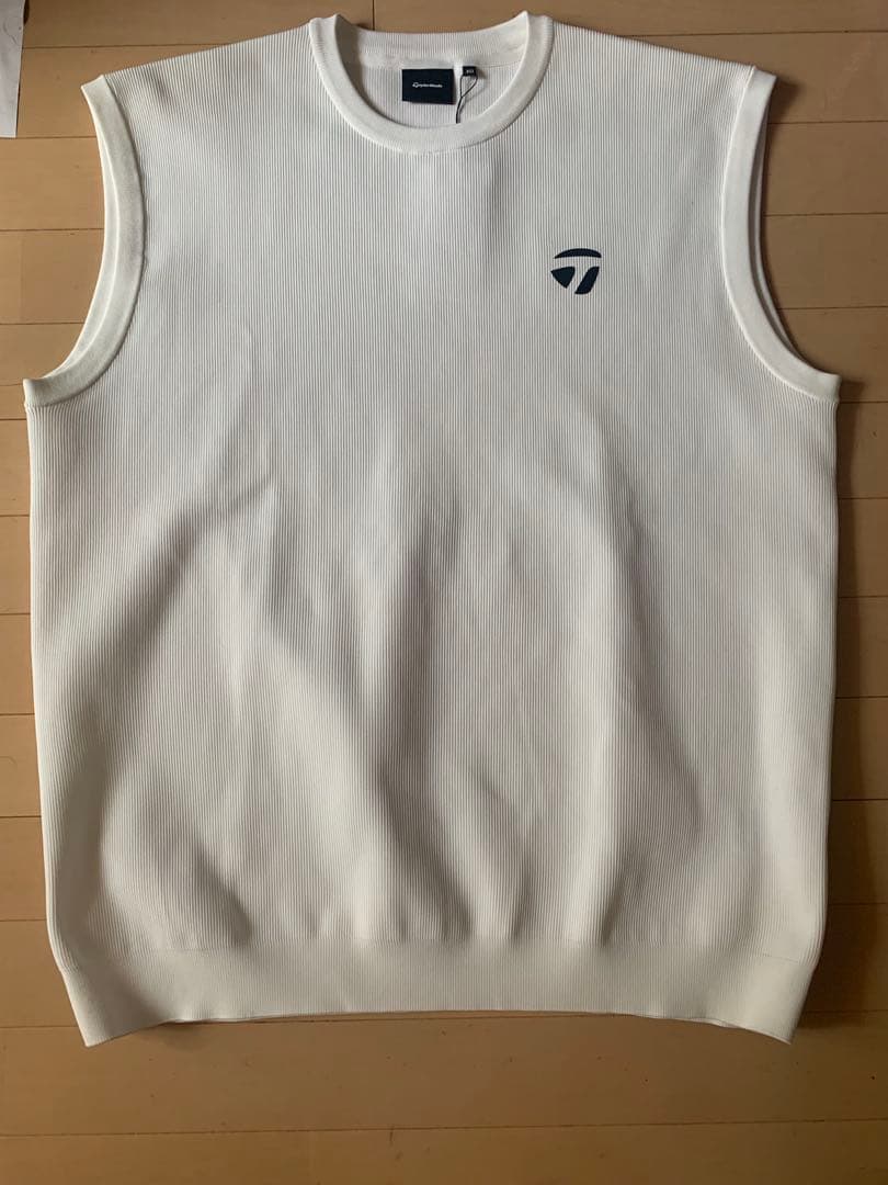 テイラーメイド、リラックスドデイリーベスト（ホワイト）