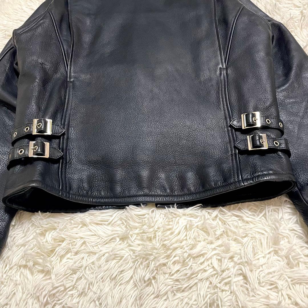 ✨極美品✨KADOYA シングルライダース ブラック ライナー付 XLサイズ