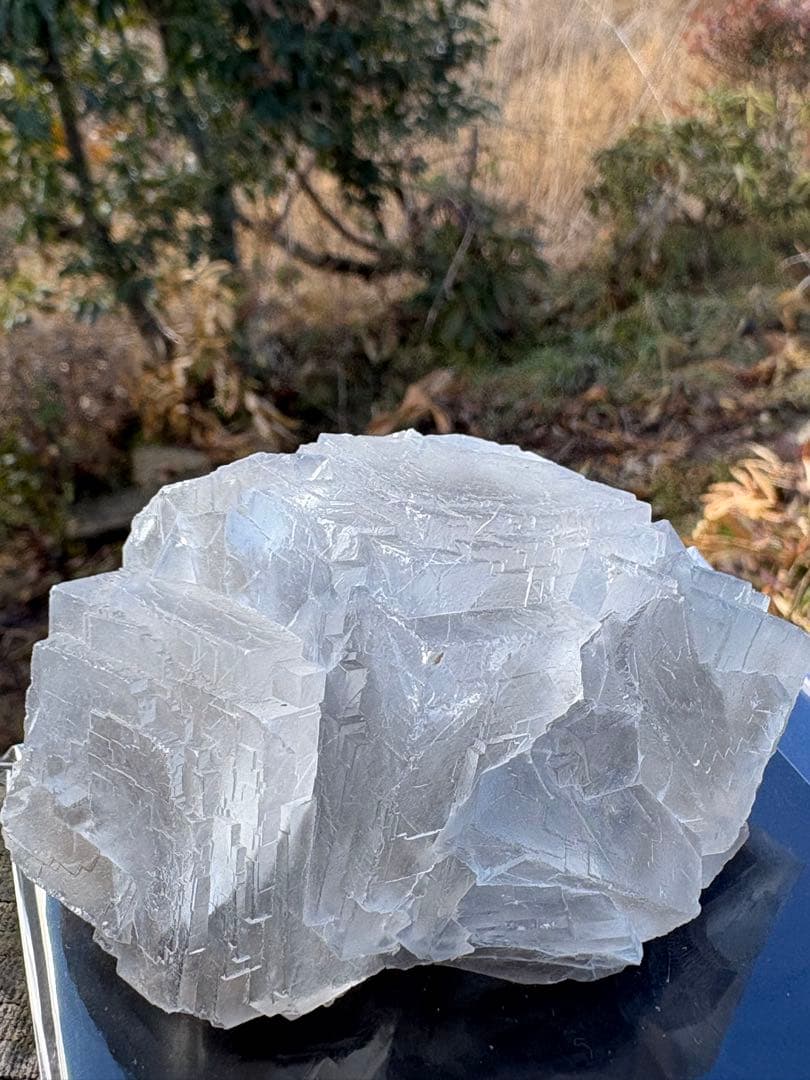 323g 極みの逸品 虹入り 超レア 大きい 存在感抜群 フローライト