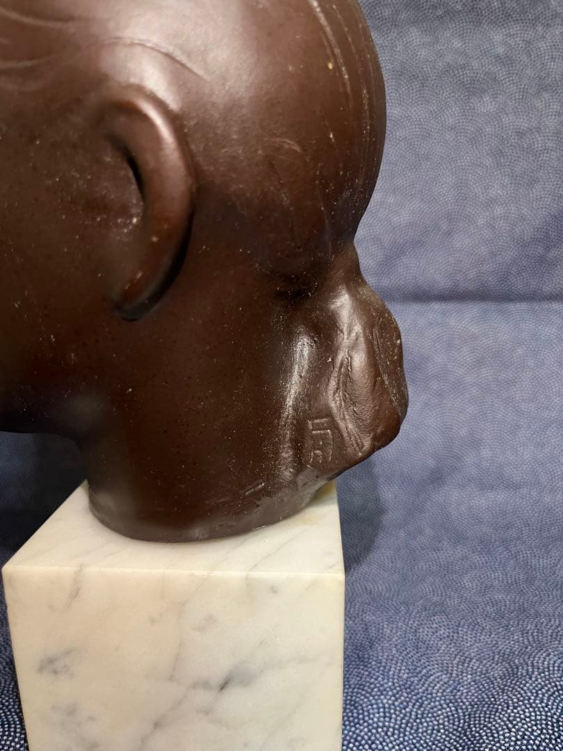 ⭐︎青様専用⭐︎彫刻家 船越保武 少女 頭像 Y.FUNAKOSHI ブロンズ像