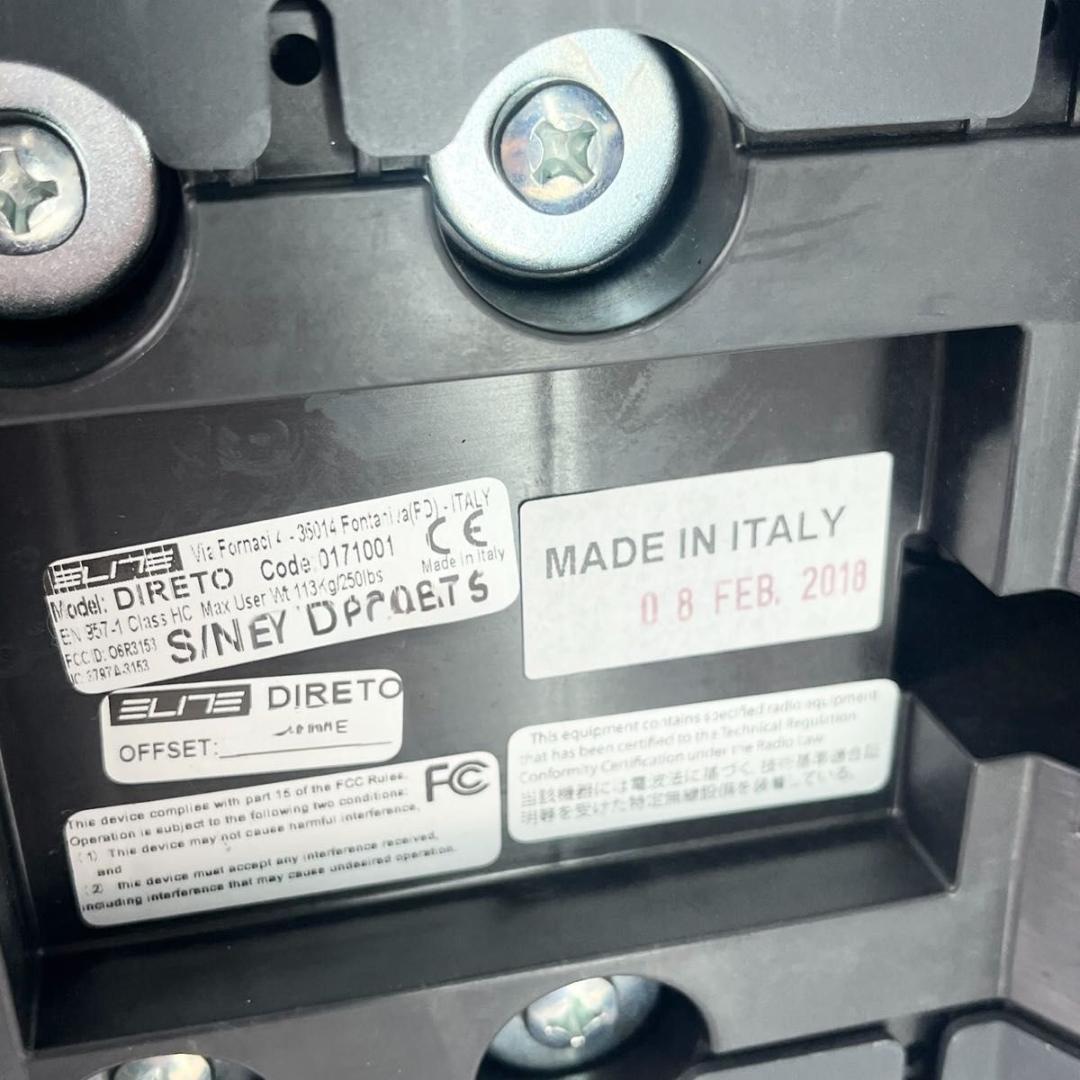 エリート Elite Direto スマートトレーナー　ローラー