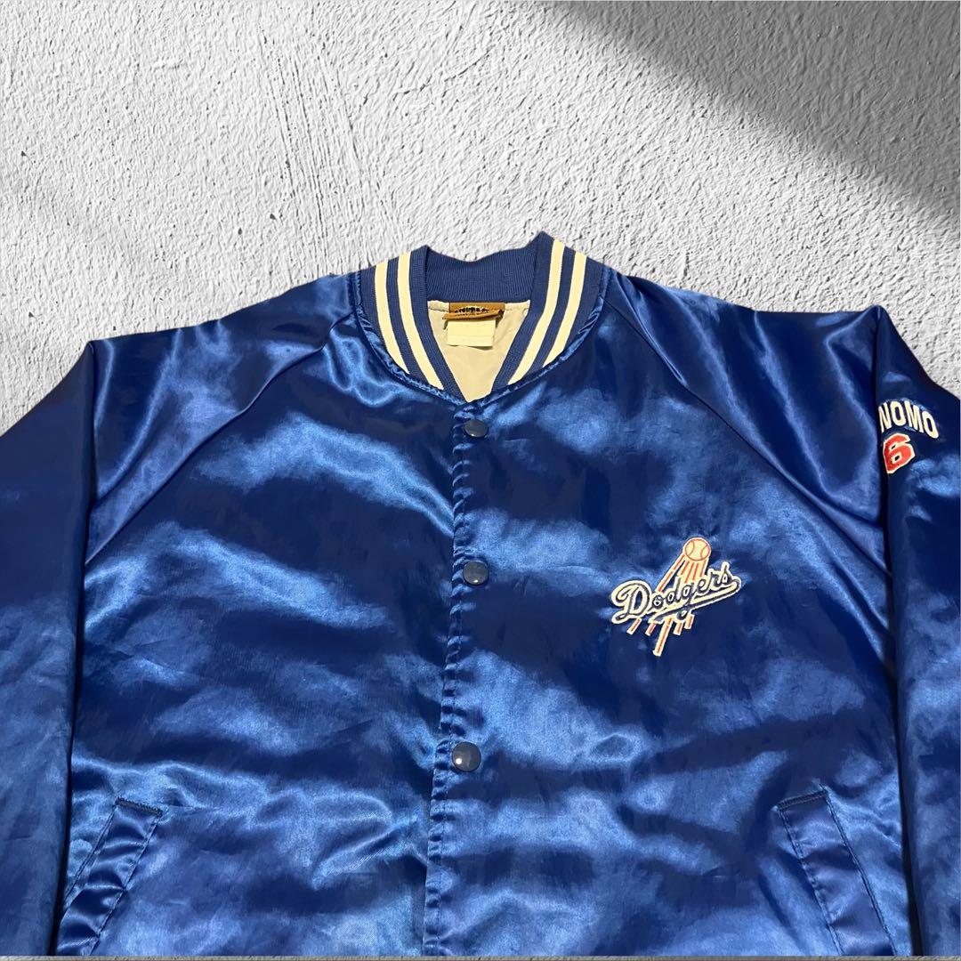 k*6様 【超希少/USA製】90s 野茂英雄ドジャース スタジャン刺繡 NUT