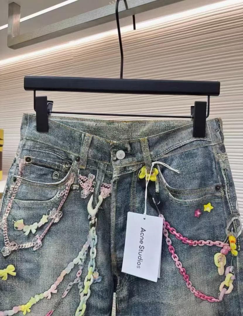AcneStudios kawaiikeychainjeans 1981M 46