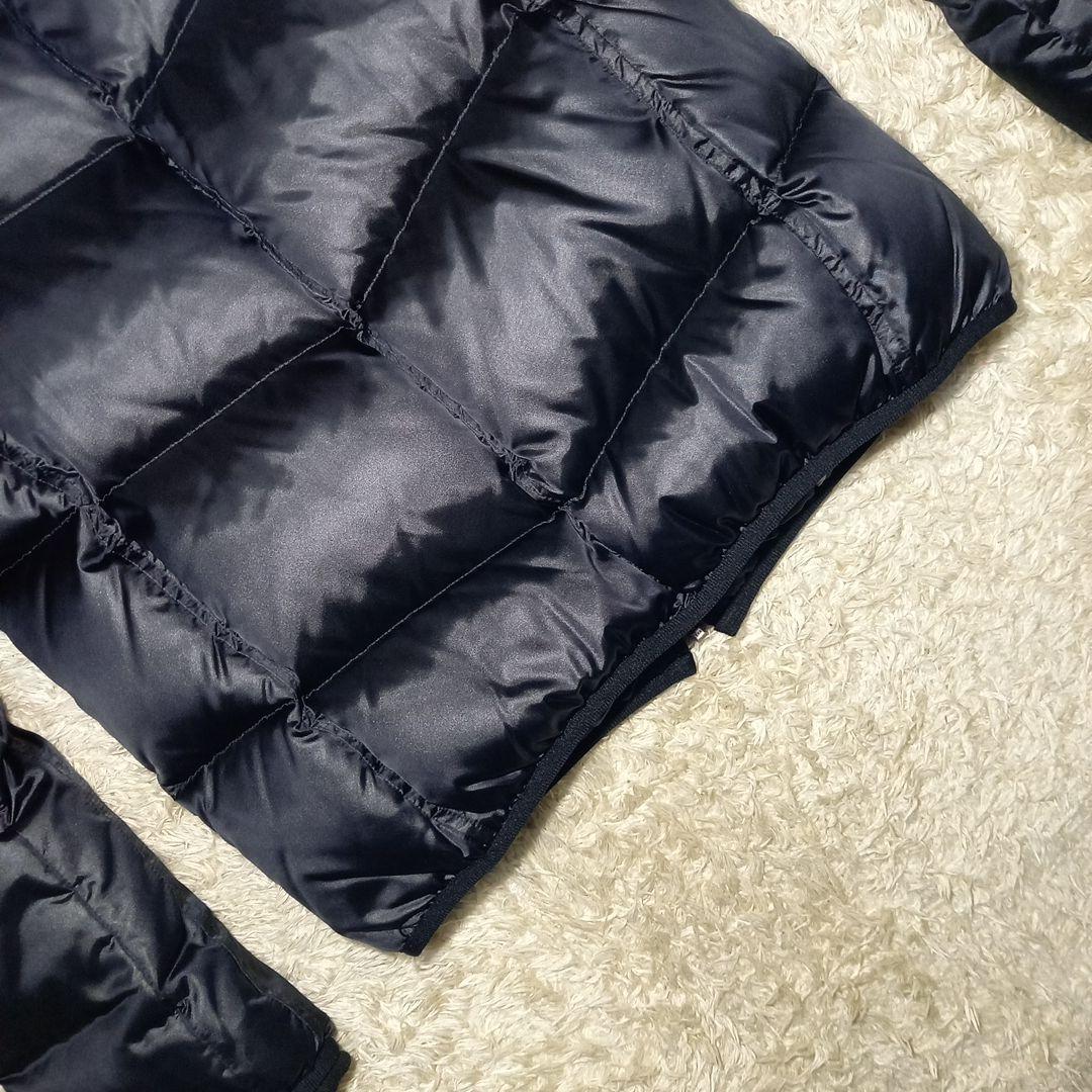 バーバリー ブラックレーベル ライダース ダウンジャケット サイズM