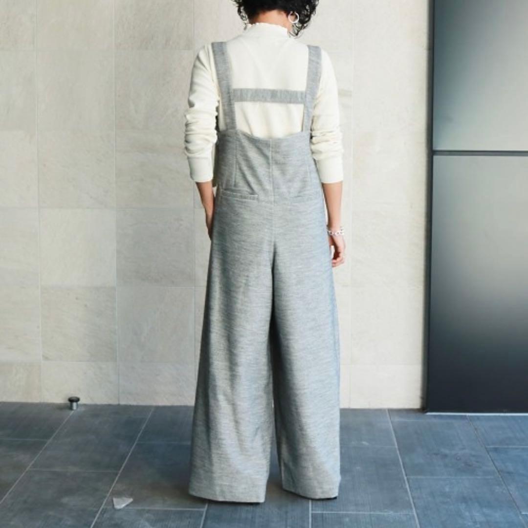 TODAYFUL トゥデイフル ハイウエストスウェットサロペット グレー 36