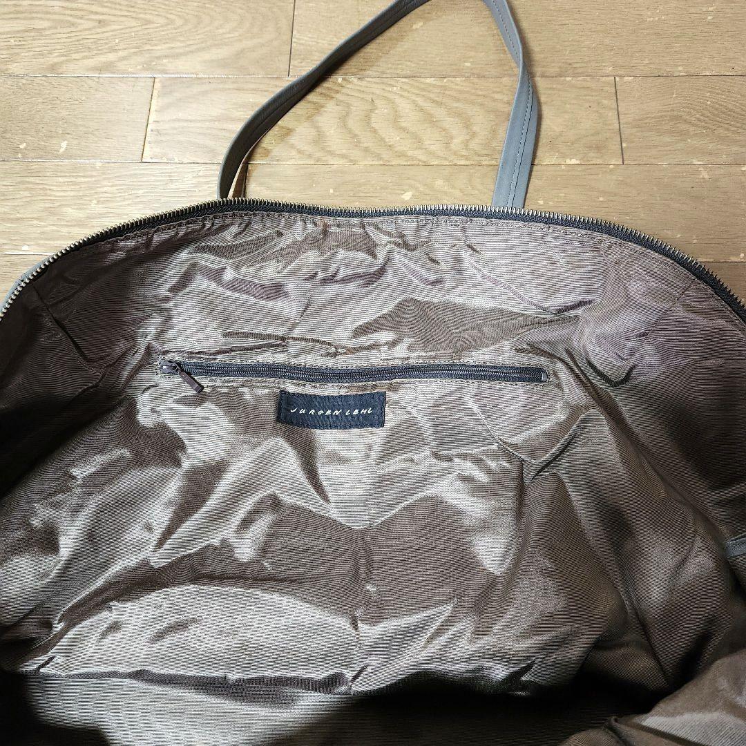 ヨーガンレール　ボストンバック　ラージサイズ　グレー