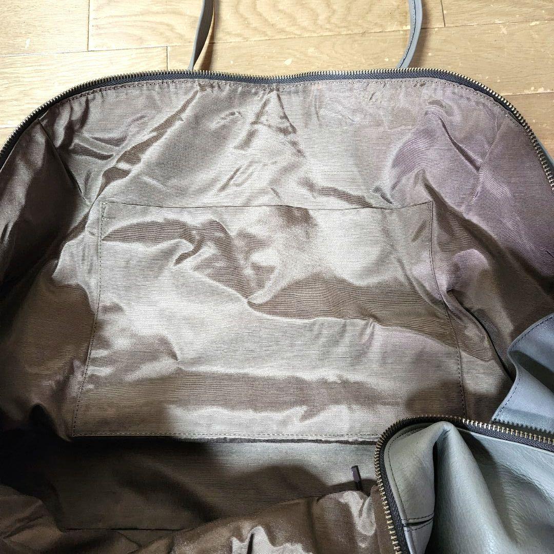 ヨーガンレール　ボストンバック　ラージサイズ　グレー