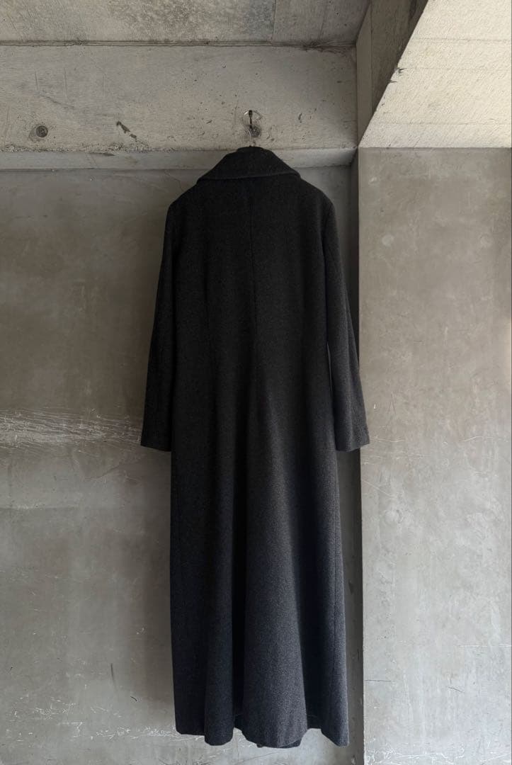 ジャケット・アウター 90's Vintage Dark Gray Maxi Wool Coat