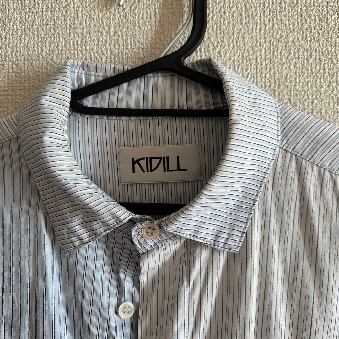 KIDILL 14-15AW stripe mix shirts - メルカリ