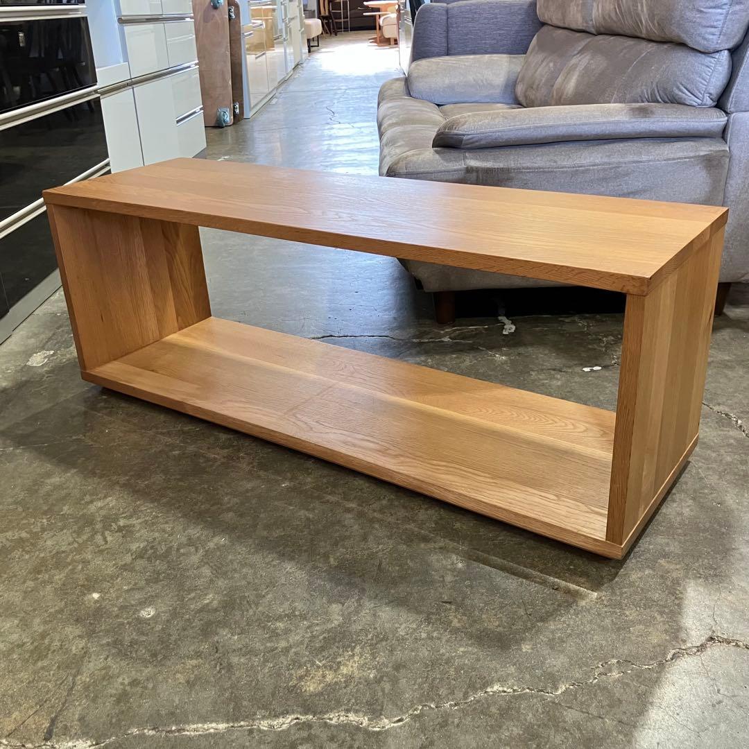 無印良品 廃盤 無垢材 オーク材 テーブルベンチ - メルカリ