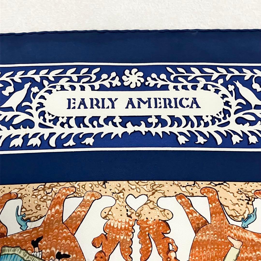 低 価格ファッション - ☆美品☆エルメス カレ90 古き良きアメリカ