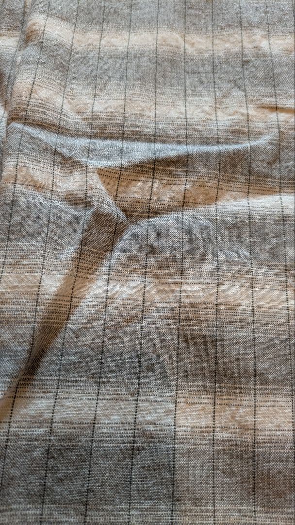 アースリネンシーツ チェック柄 プラグインアース