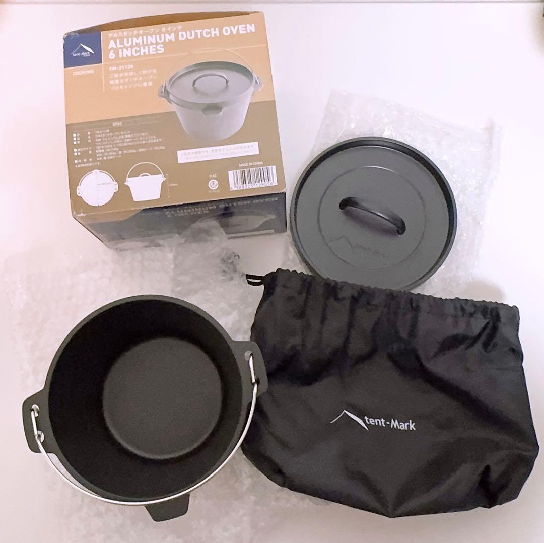 tent-Mark designs製 アルミダッチオーブン 6インチ BBQ