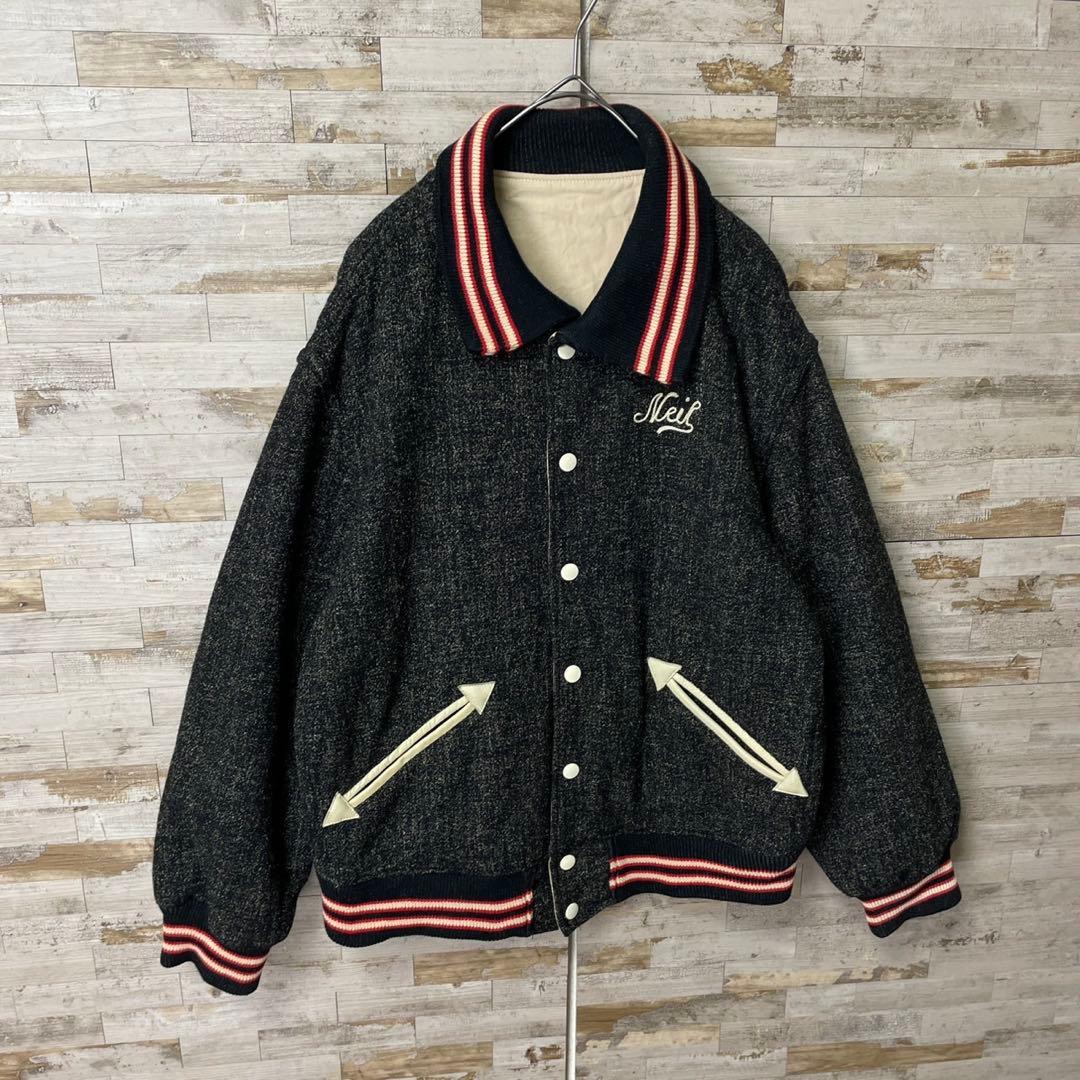 WAREHOUSE ウエアハウス スタジアム ジャケット リバーシブル【L