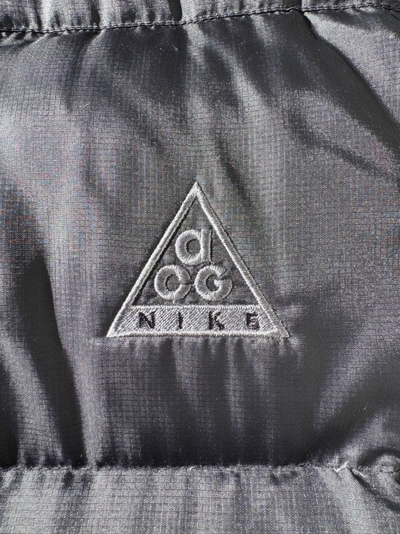 NIKE ACG ブラック ダウンジャケット 旧ロゴ