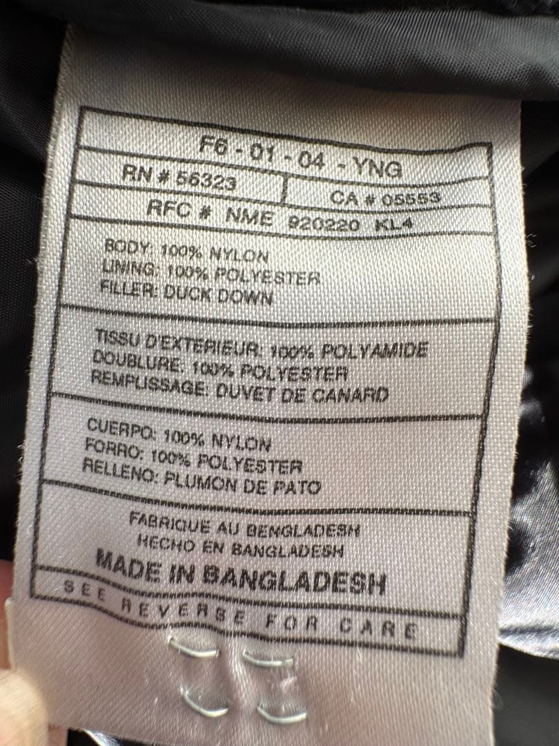 NIKE ACG ブラック ダウンジャケット 旧ロゴ